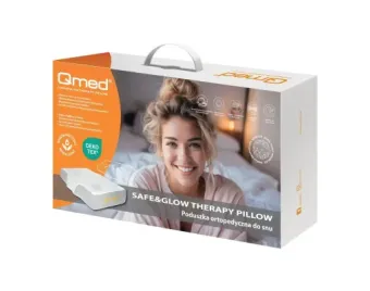Ортопедическая подушка Qmed Safe&Glow Therapy Pillow 65x41x10,7 см