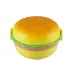Ланч-бокс No Brand Hamburger 12.5x9 см 1 л Жовтий (987374)