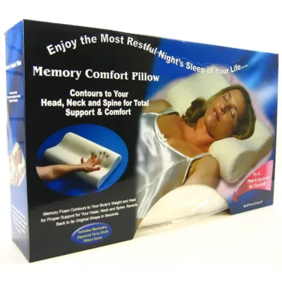 Подушка для здорового сна Memory Comfort Pillow