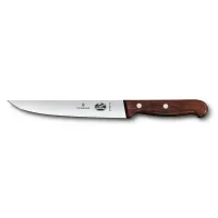 Кухонний ніж Victorinox Rosewood Carving обробний 180 мм Коричневий (5.1800.18) Кухонний ніж Victorinox Rosewood Carving обробний 180 мм Коричневий (5.1800.18)