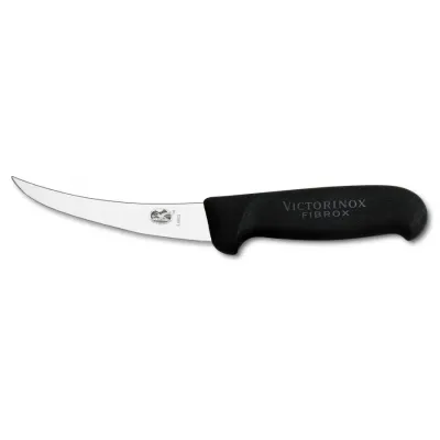 Кухонний ніж Victorinox Fibrox обвалочний 120 мм Чорний (5.6603.12) Кухонний ніж Victorinox Fibrox обвалочний 120 мм Чорний (5.6603.12)