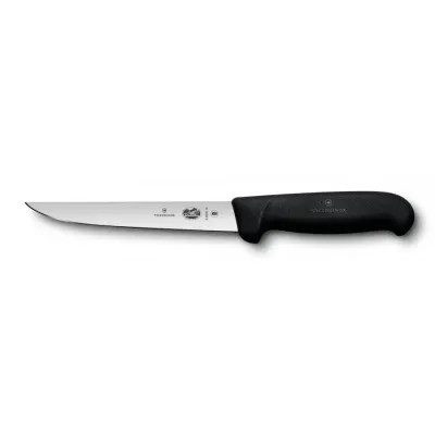Кухонный нож Victorinox Fibrox обвалочный 150 мм Черный (5.6003.15) Кухонный нож Victorinox Fibrox обвалочный 150 мм Черный (5.6003.15)
