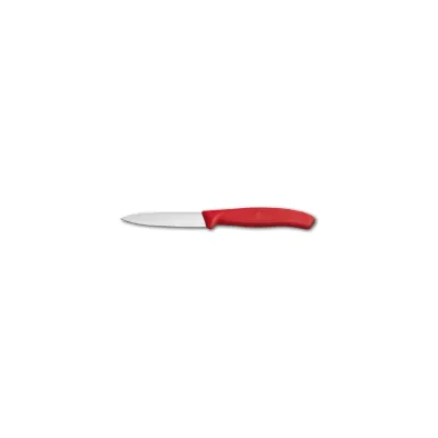 Кухонный нож Victorinox SwissClassic для нарезки 80 мм Красный (6.7601)