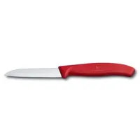 Кухонный нож Victorinox SwissClassic для чистки 80 мм Красный (6.7401)