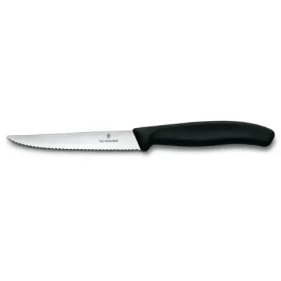 Кухонний ніж Victorinox SwissClassic для стейка серрейтор Чорний (6.7233.20)