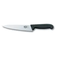 Кухонный нож Victorinox Fibrox разделочный 150 мм Черный (5.2003.15) Кухонный нож Victorinox Fibrox разделочный 150 мм Черный (5.2003.15)