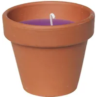 Свічка Candle pot Стандарт 10 x 11 см Коричневий з фіолетовим (000001350) Свічка Candle pot Стандарт 10 x 11 см Коричневий з фіолетовим (000001350)