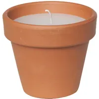 Свеча Candle pot Стандарт 10 х 11 см Коричневый с белым (000001346) Свеча Candle pot Стандарт 10 х 11 см Коричневый с белым (000001346)