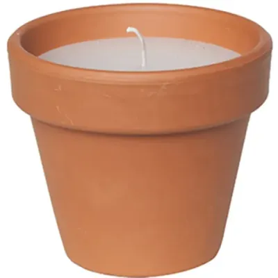 Свеча Candle pot Стандарт 10 х 11 см Коричневый с белым (000001346) Свеча Candle pot Стандарт 10 х 11 см Коричневый с белым (000001346)