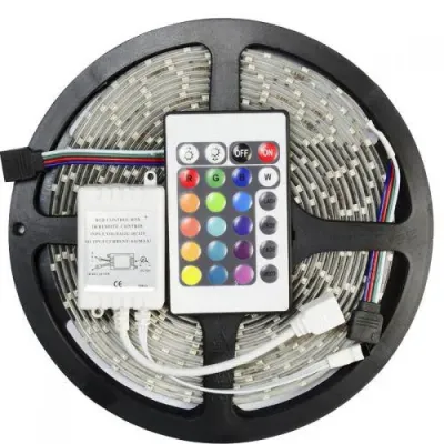Світлодіодна стрічка UKC SMD 3528 RGB (003356) Світлодіодна стрічка UKC SMD 3528 RGB (003356)