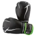 Боксерські рукавиці PowerPlay 3018 12 унцій Чорно-Зелені (PP_3018_12oz_Black/Green)