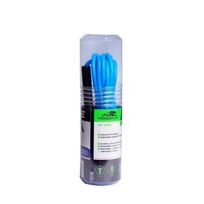 Скакалка PowerPlay 4201 2.8 м Синя (PP_4201_Blue) Скакалка PowerPlay 4201 2.8 м Синя (PP_4201_Blue)