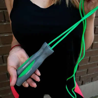 Скакалка PowerPlay 4204 Зелена