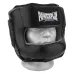 Боксерський шолом тренувальний PowerPlay 3067 з бампером PU + Amara L Чорний (PP_3067_L_Black)