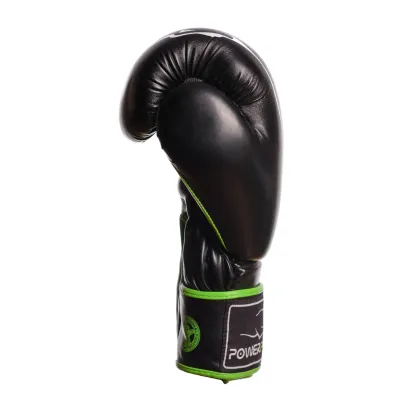Боксерські рукавиці PowerPlay 3018 10 унцій Чорно-Зелені (PP_3018_10oz_Black/Green) Боксерські рукавиці PowerPlay 3018 10 унцій Чорно-Зелені (PP_3018_10oz_Black/Green)