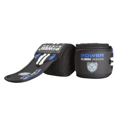 Локтевые бинты Power System Elbow Wraps PS-3600 Blue/Black