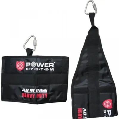 Петлі підвісні Power System Ab Slings PS-4038 Black