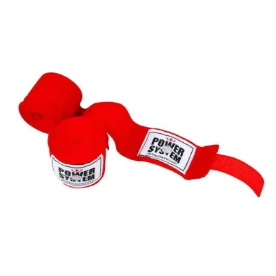Бинты для бокса Power System PS - 3404 Red Бинты для бокса Power System PS - 3404 Red