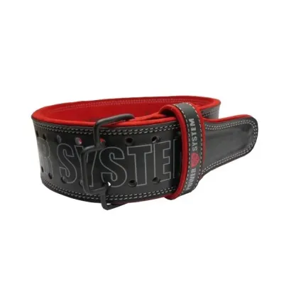 Пояс для тяжелой атлетики Power System Beast PS-3830 M Черно-красный (PS-3830_M_Black-Red)