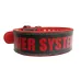 Пояс для тяжелой атлетики Power System Beast PS-3830 M Черно-красный (PS-3830_M_Black-Red)