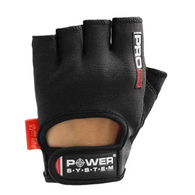 Рукавички для фітнесу та важкої атлетики Power System Pro Grip PS-2250 L Чорний (PS-2250_L_Black)