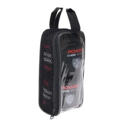 Локтьові бинти Power System Elbow Wraps PS-3600 Red/Black
