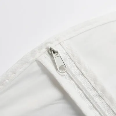 Чохол для одягу поліетиленовий No Brand Clothes Cover GHS00145 XL 55 х 115 см Білий-Напівпрозорий (tau_krp53_00145xl) Чохол для одягу поліетиленовий No Brand Clothes Cover GHS00145 XL 55 х 115 см Білий-Напівпрозорий (tau_krp53_00145xl)
