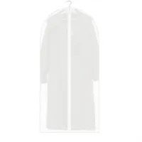 Чохол для одягу поліетиленовий No Brand Clothes Cover GHS00145 XL 55 х 115 см Білий-Напівпрозорий (tau_krp53_00145xl) Чохол для одягу поліетиленовий No Brand Clothes Cover GHS00145 XL 55 х 115 см Білий-Напівпрозорий (tau_krp53_00145xl)