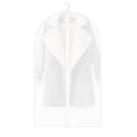 Чохол для одягу поліетиленовий No Brand Clothes Cover JH00145 L 55 х 97 см Білий-Напівпрозорий (tau_krp45_00145l)