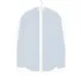 Чохол для одягу поліетиленовий No Brand Clothes Cover BHI00145 М 55 х 77 см Білий-Напівпрозорий (tau_krp40_00145)