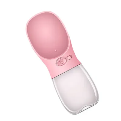 Портативная поилка SUNROZ Dog Bottle для собак 350 мл Розовая (SUN0859) Портативная поилка SUNROZ Dog Bottle для собак 350 мл Розовая (SUN0859)