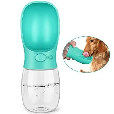 Портативная поилка SUNROZ Dog Bottle для собак 350 мл Голубая (SUN0860) Портативная поилка SUNROZ Dog Bottle для собак 350 мл Голубая (SUN0860)