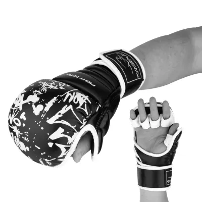 Рукавички для Karate PowerPlay 3092KRT L Чорні-Білі (PP_3092krt_L_bl/white) Рукавички для Karate PowerPlay 3092KRT L Чорні-Білі (PP_3092krt_L_bl/white)