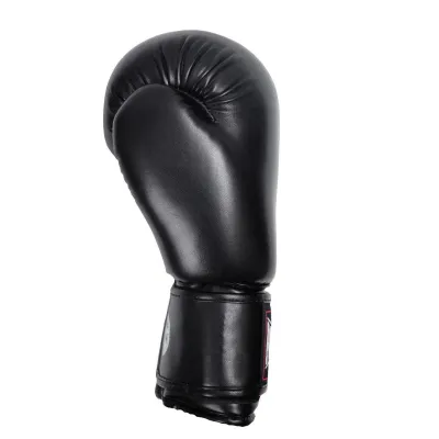 Боксерські рукавиці PowerPlay 3004 18 унцій Чорні (PP_3004_18oz_Black)