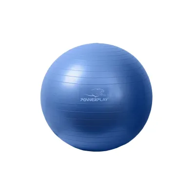 Мяч для фитнеса PowerPlay 4001 65 см Синий + насос (PP_4001_65_Blue)