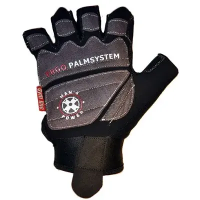 Рукавички для фітнесу та важкої атлетики Power System Man Power PS-2580 XS Black