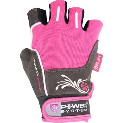 Рукавички для фітнесу та важкої атлетики Power System Woman Power PS-2570 S Pink Рукавички для фітнесу та важкої атлетики Power System Woman Power PS-2570 S Pink