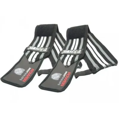 Кистевые бинты Power System Wrist Wraps PS-3500 Black-Grey