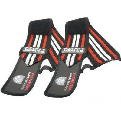 Кистові бинти Power System Wrist Wraps PS-3500 Black-Red
