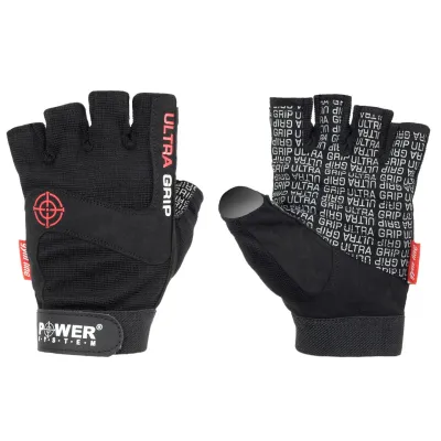 Рукавички для фітнесу та важкої атлетики Power System Ultra Grip PS-2400 XS Black Рукавички для фітнесу та важкої атлетики Power System Ultra Grip PS-2400 XS Black