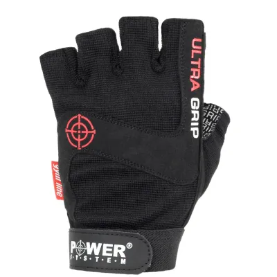 Перчатки для фитнеса и тяжелой атлетики Power System Ultra Grip PS-2400 XL Black Перчатки для фитнеса и тяжелой атлетики Power System Ultra Grip PS-2400 XL Black