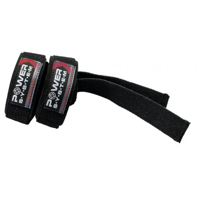 Кістові ремені Power System Power Straps PS-3400 60х4 см Black