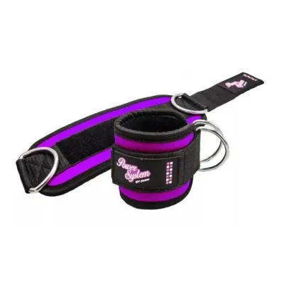Манжеты на лодыжку Power System Ankle Strap Gym Babe PS-3450 Purple Манжеты на лодыжку Power System Ankle Strap Gym Babe PS-3450 Purple
