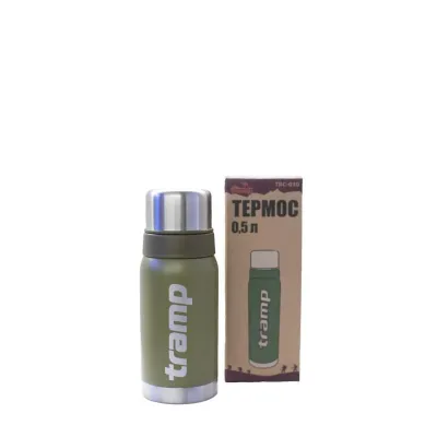 Термос Tramp 0,5л TRC-030, олива