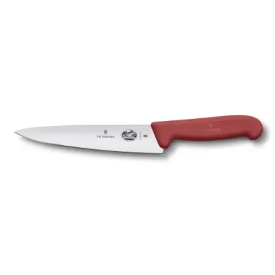 Кухонний ніж Victorinox Fibrox Carving 19 см Червоний (5.2001.19) Кухонний ніж Victorinox Fibrox Carving 19 см Червоний (5.2001.19)