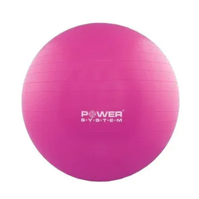 Мяч для фитнеса и гимнастики Power System PS-4013 Pro Gymball 75 cm Pink (4013PI-0) Мяч для фитнеса и гимнастики Power System PS-4013 Pro Gymball 75 cm Pink (4013PI-0)