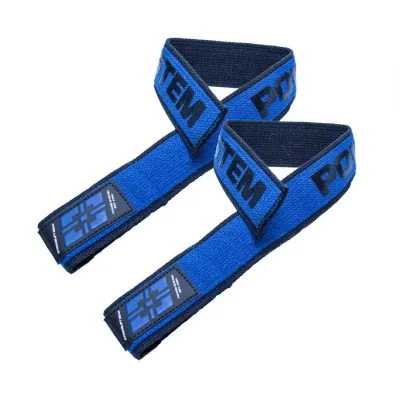 Кистевые ремни Power System PS-3401 Lifting Straps Duplex Черно-синий Кистевые ремни Power System PS-3401 Lifting Straps Duplex Черно-синий