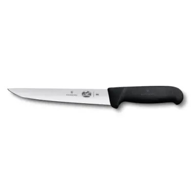 Кухонний ніж Victorinox Fibrox Sticking лезо 18 см Чорний (5.5503.18) Кухонний ніж Victorinox Fibrox Sticking лезо 18 см Чорний (5.5503.18)
