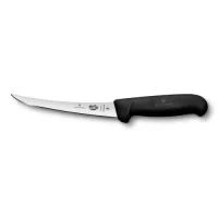Кухонный нож Victorinox Fibrox Boning Flex лезвие 12 см Черный (5.6613.12) Кухонный нож Victorinox Fibrox Boning Flex лезвие 12 см Черный (5.6613.12)