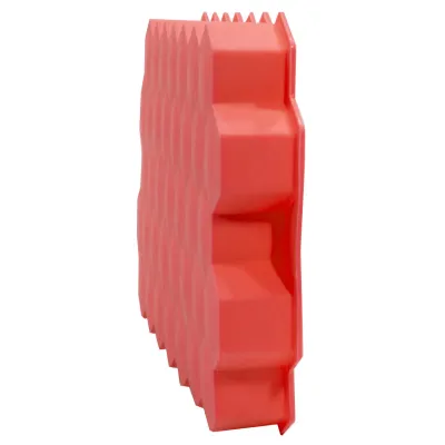 Силіконова форма для льоду CUMENSS Соти 205х120 мм Red (3474-10051)